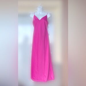 New w/Tags 🌷Elegant Pink Maxi Dress S